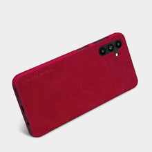 Заредете изображение във визуализатора на галерията – Nillkin Qin Leather Holster Case for Samsung Galaxy A13 5G red - TopMag
