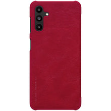 Заредете изображение във визуализатора на галерията – Nillkin Qin Leather Holster Case for Samsung Galaxy A13 5G red - TopMag

