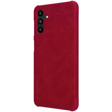 Заредете изображение във визуализатора на галерията – Nillkin Qin Leather Holster Case for Samsung Galaxy A13 5G red - TopMag
