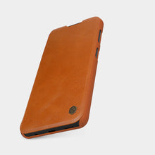 Заредете изображение във визуализатора на галерията – Nillkin Qin leather holster for Samsung Galaxy A13 5G brown - TopMag

