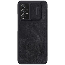 Заредете изображение във визуализатора на галерията – Nillkin Qin leather holster for Samsung Galaxy A73 black - TopMag
