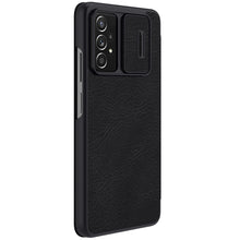 Заредете изображение във визуализатора на галерията – Nillkin Qin leather holster for Samsung Galaxy A73 black - TopMag
