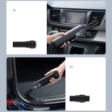 Заредете изображение във визуализатора на галерията – Baseus A1 mini wireless car vacuum cleaner 4000Pa, 30W black (VCAQ010001)
