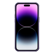 Заредете изображение във визуализатора на галерията – Nillkin CamShield S Case for iPhone 14 Pro Max armored cover camera cover purple

