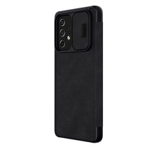 Заредете изображение във визуализатора на галерията – Nillkin Qin leather holster for Samsung Galaxy A53 5G black - TopMag
