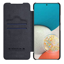 Заредете изображение във визуализатора на галерията – Nillkin Qin leather holster for Samsung Galaxy A53 5G black - TopMag
