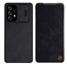 Заредете изображение във визуализатора на галерията – Nillkin Qin leather holster for Samsung Galaxy A53 5G black - TopMag
