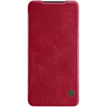 Заредете изображение във визуализатора на галерията – Nillkin Qin Leather Holster Case for Samsung Galaxy A33 5G red - TopMag
