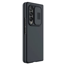 Заредете изображение във визуализатора на галерията – Nillkin CamShield Silky Silicone Case Cover with Camera Cover for Samsung Galaxy Z Fold 3 black - TopMag
