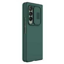 Заредете изображение във визуализатора на галерията – Nillkin CamShield Silky Silicone Case Cover with Camera Cover for Samsung Galaxy Z Fold 3 green - TopMag
