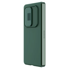 Заредете изображение във визуализатора на галерията – Nillkin CamShield Silky Silicone Case Cover with Camera Cover for Samsung Galaxy Z Fold 3 green - TopMag
