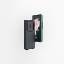 Заредете изображение във визуализатора на галерията – Nillkin CamShield Silky Silicone Case Cover with Camera Cover for Samsung Galaxy Z Fold 3 green - TopMag

