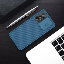 Заредете изображение във визуализатора на галерията – Nillkin CamShield Pro Case Armored Case Pouch Camera Cover Samsung Galaxy A73 Black - TopMag

