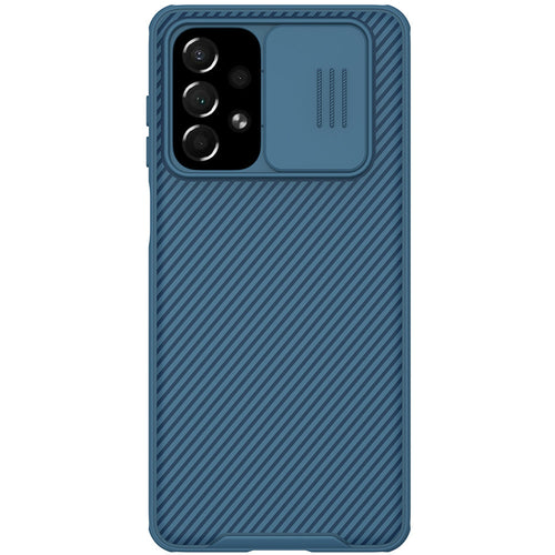 Nillkin CamShield Pro Case Armored Pouch Cover Camera Cover Camera Samsung Galaxy A73 Blue - TopMag