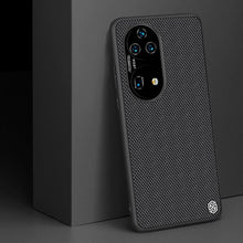 Заредете изображение във визуализатора на галерията – Nillkin Textured Case a durable reinforced case with a gel frame and nylon on the back Huawei P50 Pro black - TopMag
