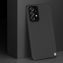 Заредете изображение във визуализатора на галерията – Nillkin Textured Case Durable reinforced case with a gel frame and nylon on the back Samsung Galaxy A53 5G black - TopMag
