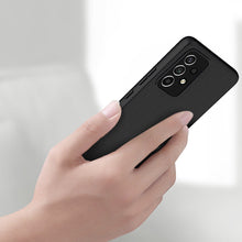Заредете изображение във визуализатора на галерията – Nillkin Textured Case Durable reinforced case with a gel frame and nylon on the back Samsung Galaxy A53 5G black - TopMag

