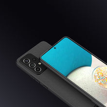 Заредете изображение във визуализатора на галерията – Nillkin Textured Case Durable reinforced case with a gel frame and nylon on the back Samsung Galaxy A53 5G black - TopMag
