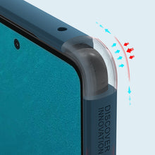 Заредете изображение във визуализатора на галерията – Nillkin Super Frosted Shield Pro durable cover for Samsung Galaxy A53 5G blue - TopMag
