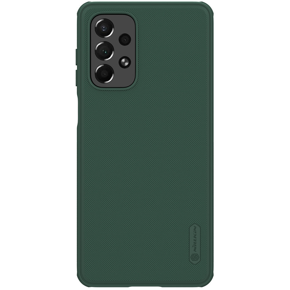 Nillkin Super Frosted Shield Pro durable cover for Samsung Galaxy A73 green - TopMag