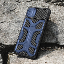 Заредете изображение във визуализатора на галерията – Nillkin Adventruer Case iPhone 13 case armored cover with camera cover blue - TopMag

