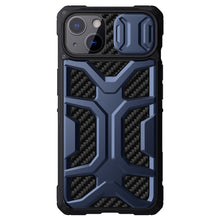 Заредете изображение във визуализатора на галерията – Nillkin Adventruer Case iPhone 13 case armored cover with camera cover blue - TopMag
