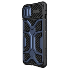 Заредете изображение във визуализатора на галерията – Nillkin Adventruer Case iPhone 13 case armored cover with camera cover blue - TopMag
