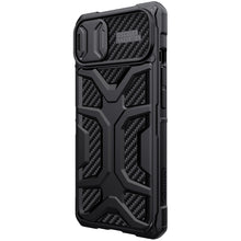 Заредете изображение във визуализатора на галерията – Nillkin Adventruer Case iPhone 13 case armored cover with camera cover black - TopMag
