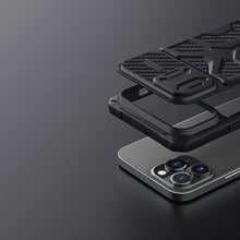 Заредете изображение във визуализатора на галерията – Nillkin Adventruer Case case for iPhone 13 Pro armored cover with camera cover black - TopMag
