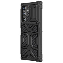 Заредете изображение във визуализатора на галерията – Nillkin Adventruer Case Case for Samsung Galaxy S22 Ultra Armored Cover with Camera Cover Black - TopMag
