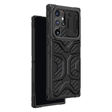 Заредете изображение във визуализатора на галерията – Nillkin Adventruer Case Case for Samsung Galaxy S22 Ultra Armored Cover with Camera Cover Black - TopMag

