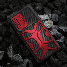 Заредете изображение във визуализатора на галерията – Nillkin Adventruer Case Case for Samsung Galaxy S22 Ultra Armored Cover with Camera Cover Red - TopMag
