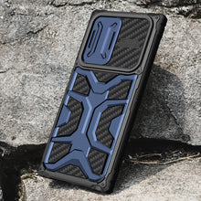 Заредете изображение във визуализатора на галерията – Nillkin Adventruer Case Case for Samsung Galaxy S22 Ultra Armored Cover with Camera Cover Blue - TopMag
