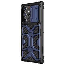 Заредете изображение във визуализатора на галерията – Nillkin Adventruer Case Case for Samsung Galaxy S22 Ultra Armored Cover with Camera Cover Blue - TopMag
