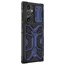 Заредете изображение във визуализатора на галерията – Nillkin Adventruer Case Case for Samsung Galaxy S22 Ultra Armored Cover with Camera Cover Blue - TopMag
