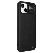Заредете изображение във визуализатора на галерията – Nillkin CamShield Leather Case for iPhone 13 Camera cover black - TopMag
