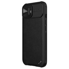 Заредете изображение във визуализатора на галерията – Nillkin CamShield Leather Case for iPhone 13 Camera cover black - TopMag
