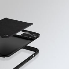 Заредете изображение във визуализатора на галерията – Nillkin CamShield Leather Case iPhone 13 Pro camera cover black - TopMag
