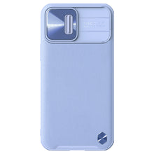 Заредете изображение във визуализатора на галерията – Nillkin CamShield Leather Case for iPhone 13 Pro Max Camera Cover Purple - TopMag

