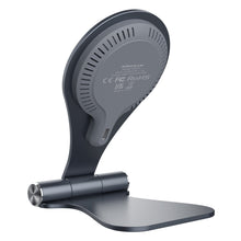 Заредете изображение във визуализатора на галерията – Nillkin stand with 15W MagSafe wireless charger gray (NKT11) - TopMag
