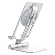 Заредете изображение във визуализатора на галерията – Nillkin PowerHold Mini Stand Smartphone Stand with Qi Wireless Charger 15W Silver (NKT01) - TopMag
