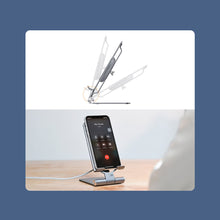 Заредете изображение във визуализатора на галерията – Nillkin PowerHold Mini Smartphone Stand with 15W Qi Wireless Charger Gray (NKT01) - TopMag
