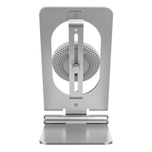 Заредете изображение във визуализатора на галерията – Nillkin PowerHold tablet stand with 15W Qi wireless charger silver (NKT01) - TopMag

