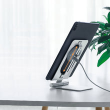 Заредете изображение във визуализатора на галерията – Nillkin PowerHold tablet stand with 15W Qi wireless charger silver (NKT01) - TopMag
