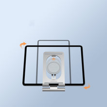 Заредете изображение във визуализатора на галерията – Nillkin PowerHold tablet stand with 15W Qi wireless charger silver (NKT01) - TopMag
