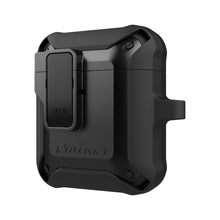 Заредете изображение във визуализатора на галерията – Nillkin Bounce Case Case for AirPods 2 / AirPods 1 Armored Headphone Cover Black - TopMag
