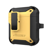 Заредете изображение във визуализатора на галерията – Nillkin Bounce Case for AirPods 2 / AirPods 1 Armored Headphone Cover Yellow - TopMag
