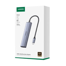 Заредете изображение във визуализатора на галерията – Ugreen CM478 multifunctional adapter - gray
