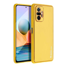 Заредете изображение във визуализатора на галерията – Forcell leather гръб за xiaomi redmi note 11 / 11s yellow - TopMag
