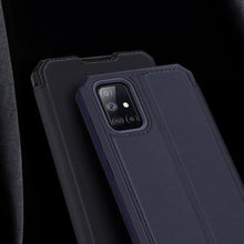 Заредете изображение във визуализатора на галерията – DUX DUCIS Skin X Bookcase type case for Samsung Galaxy A71 5G black
